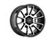 American Racing Intake Gloss Black Machined Wheel; 17x8.5 (18-24 Jeep Wrangler JL)