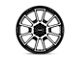 American Racing Intake Gloss Black Machined Wheel; 17x8.5 (18-24 Jeep Wrangler JL)