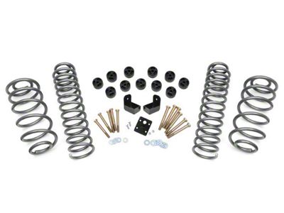 Rough Country 3.75-Inch Lift Combo Kit without Shocks (97-06 2.4L or 2.5L Jeep Wrangler TJ)