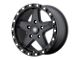 ATX Series Ravine Textured Black Wheel; 20x10 (07-18 Jeep Wrangler JK)