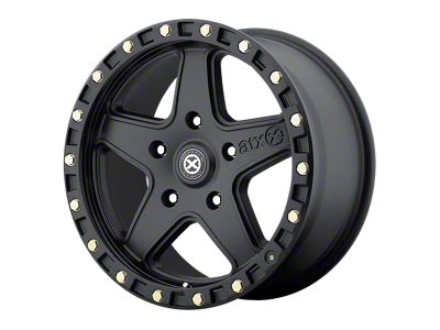 ATX Series Ravine Textured Black Wheel; 17x8.5 (07-18 Jeep Wrangler JK)