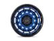 Black Rhino Legion Cobalt Blue with Black Lip Wheel; 20x10 (18-24 Jeep Wrangler JL)