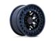 Black Rhino Alpha Midnight Blue Wheel; 17x9 (07-18 Jeep Wrangler JK)