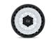 Black Rhino Barrage Gloss White on Matte Black Wheel; 17x8.5 (07-18 Jeep Wrangler JK)