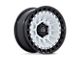 Black Rhino Barrage Gloss White on Matte Black Wheel; 18x9 (07-18 Jeep Wrangler JK)