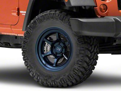 Black Rhino Shogun Gloss Midnight Blue Wheel; 17x8.5 (18-24 Jeep Wrangler JL)