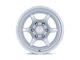 Black Rhino Shogun Hyper Silver Wheel; 17x8.5 (18-24 Jeep Wrangler JL)