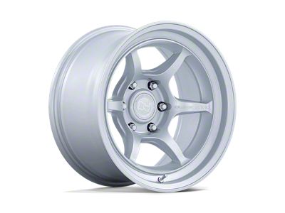 Black Rhino Shogun Hyper Silver Wheel; 17x9 (07-18 Jeep Wrangler JK)
