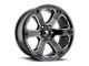 Fuel Wheels Beast Gloss Black Milled Wheel; 20x10 (07-18 Jeep Wrangler JK)