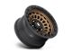 Fuel Wheels Zephyr Matte Bronze with Black Bead Ring Wheel; 20x9 (18-24 Jeep Wrangler JL)
