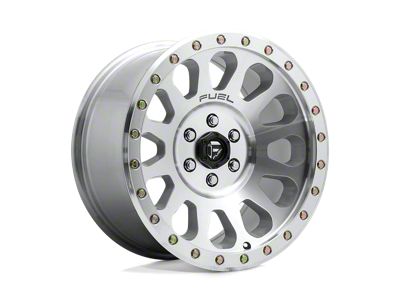 Fuel Wheels Vector Diamond Cut Machined Wheel; 20x10 (18-24 Jeep Wrangler JL)