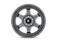 Fuel Wheels Shok Matte Anthracite Wheel; 17x9 (18-24 Jeep Wrangler JL)