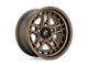 Fuel Wheels Nitro Matte Bronze Wheel; 17x9 (07-18 Jeep Wrangler JK)