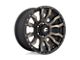 Fuel Wheels Blitz Matte Black Double Dark Tint Wheel; 22x12 (07-18 Jeep Wrangler JK)
