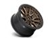 Fuel Wheels Rebel Matte Bronze with Black Bead Ring Wheel; 17x9 (99-04 Jeep Grand Cherokee WJ)