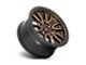 Fuel Wheels Rebel Matte Bronze with Black Bead Ring Wheel; 18x9 (05-10 Jeep Grand Cherokee WK)