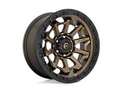 Fuel Wheels Covert Matte Bronze with Black Bead Ring Wheel; 17x9; -12mm Offset (18-26 Jeep Wrangler JL)