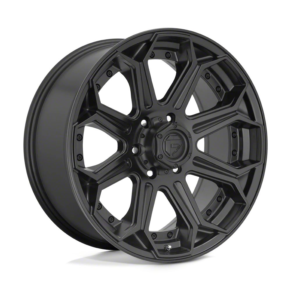 Fuel Wheels Jeep Wrangler Siege Matte Black Wheel; 26x14 D70626407545 ...