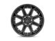 Fuel Wheels Siege Matte Black Wheel; 26x14 (07-18 Jeep Wrangler JK)