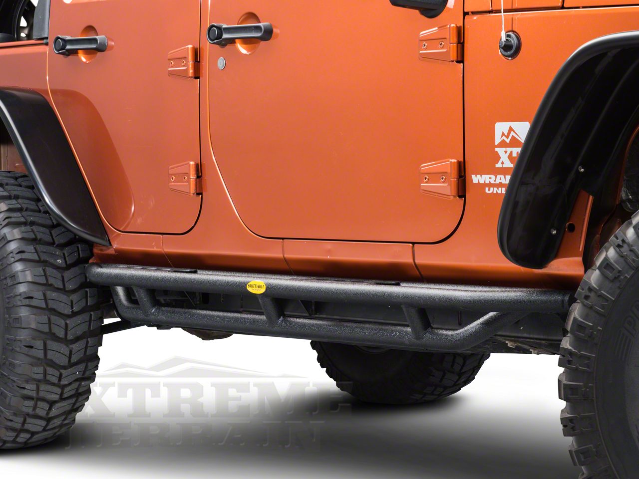 Smittybilt Jeep Wrangler Rock Crawler Side Armor 76634 (07-18 Jeep ...