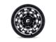 Fuel Wheels Covert Matte Gunmetal with Black Bead Ring Wheel; 15x8 (76-86 Jeep CJ7)