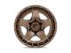 Fuel Wheels Warp Matte Bronze Wheel; 17x9 (07-18 Jeep Wrangler JK)
