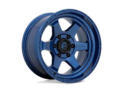 Fuel Wheels Shok Dark Blue Wheel; 17x9 (07-18 Jeep Wrangler JK)