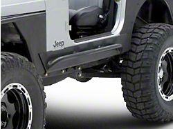 Smittybilt XRC Rock Sliders with Tube Step (04-06 Jeep Wrangler TJ Unlimited)