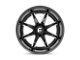 Fuel Wheels Hammer Gloss Black Milled Wheel; 20x10 (07-18 Jeep Wrangler JK)