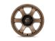 Fuel Wheels Rush Matte Bronze Wheel; 18x9 (18-24 Jeep Wrangler JL)