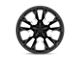 Fuel Wheels Flame Blackout Wheel; 22x12 (07-18 Jeep Wrangler JK)