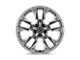 Fuel Wheels Flame Platinum Wheel; 20x10 (18-24 Jeep Wrangler JL)