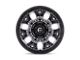 Fuel Wheels Traction Matte Gunmetal with Black Ring Wheel; 20x10 (18-24 Jeep Wrangler JL)