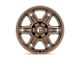 Fuel Wheels Slayer Matte Bronze Wheel; 17x8.5 (18-24 Jeep Wrangler JL)