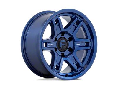 Fuel Wheels Slayer Dark Blue Wheel; 17x8.5 (18-24 Jeep Wrangler JL)