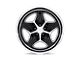 Foose Merlot Gloss Black Machined Wheel; 22x9 (11-21 Jeep Grand Cherokee WK2)