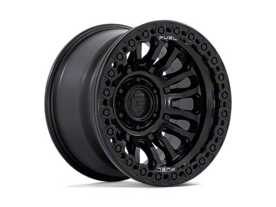 Fuel Wheels Rincon Beadlock Blackout Wheel; 17x9 (07-18 Jeep Wrangler JK)