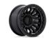 Fuel Wheels Rincon Beadlock Blackout Wheel; 20x10 (18-24 Jeep Wrangler JL)