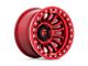 Fuel Wheels Rincon Beadlock Candy Red Wheel; 20x10 (18-24 Jeep Wrangler JL)