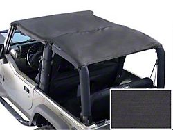 Rugged Ridge Roll Bar Top; Black Denim (92-95 Jeep Wrangler YJ)