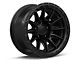 Fuel Wheels Piston Blackout Wheel; 22x10 (07-18 Jeep Wrangler JK)