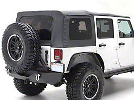 Smittybilt Jeep Wrangler OEM Replacement Soft Top with Tinted Windows; Black  Diamond 9085235 (10-18 Jeep Wrangler JK 4-Door) - Free Shipping