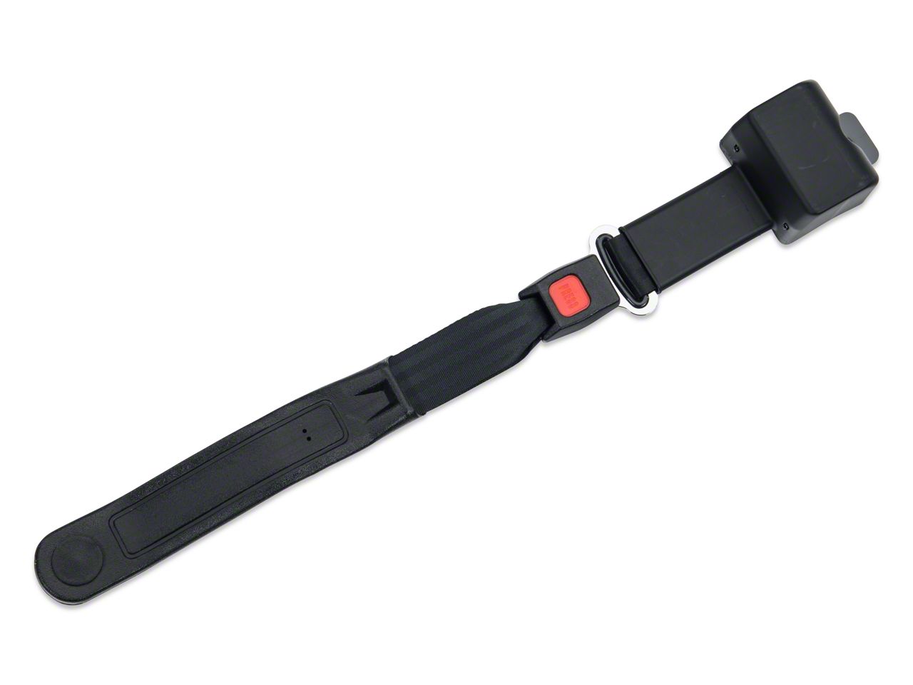 Jeep Wrangler 2Point Retractable Seat Belt; Black (8795 Jeep Wrangler YJ)