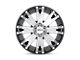 HELO HE917 Gloss Black Machined Wheel; 20x10 (07-18 Jeep Wrangler JK)