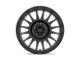 KMC Impact Satin Black Wheel; 17x8 (99-04 Jeep Grand Cherokee WJ)