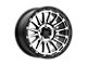 KMC Impact Satin Black Machined Wheel; 18x9 (05-10 Jeep Grand Cherokee WK)