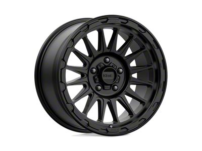 KMC Impact Satin Black Wheel; 18x9 (07-18 Jeep Wrangler JK)