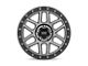 KMC Mesa Satin Black with Gray Tint Wheel; 17x9 (07-18 Jeep Wrangler JK)