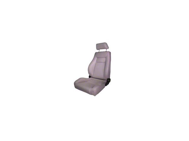 Rugged Ridge Ultra Reclining Front Seat; Gray (76-02 Jeep CJ5, CJ7, Wrangler YJ & TJ)
