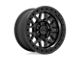 KMC GRS Satin Black Wheel; 18x8.5 (07-18 Jeep Wrangler JK)
